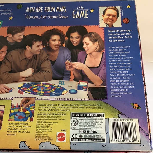BoardGame & Book Bundle | Men Are From Mars, Women Are From Venus | Relationship - Picture 16 of 16